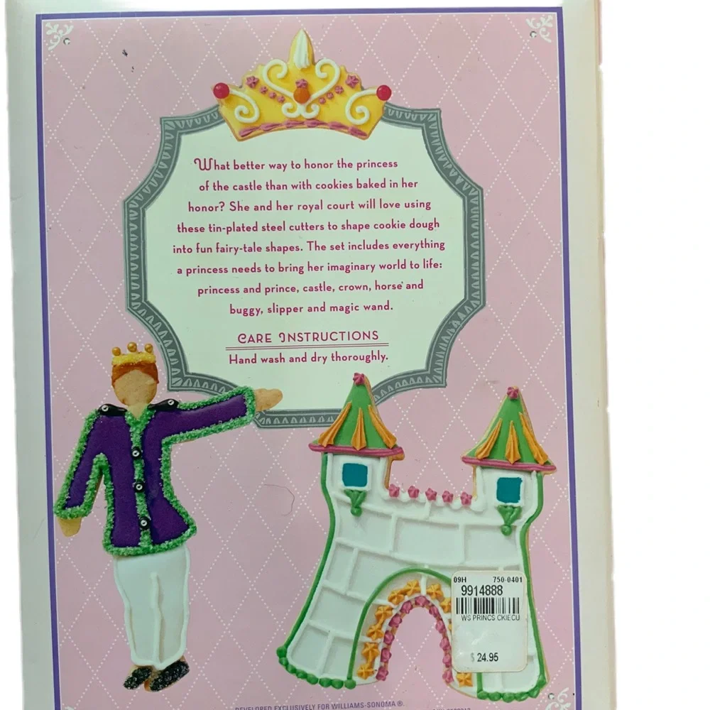 Williams Sonoma Princess Cookie Cutter Set